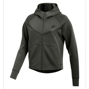 Nike Women's Sportswear Tech Fleece Full-Zip Hoodie Anthracite Large